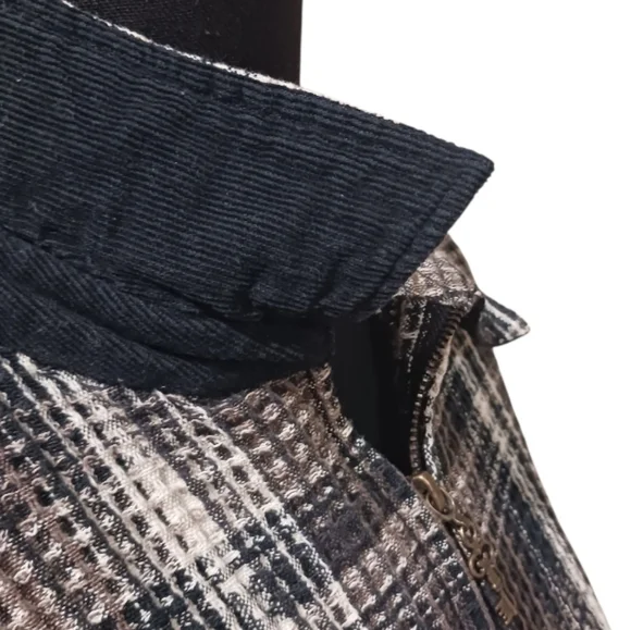 Vintage Ms. Lee Woven Plaid Shacket - Picture 5 of 7